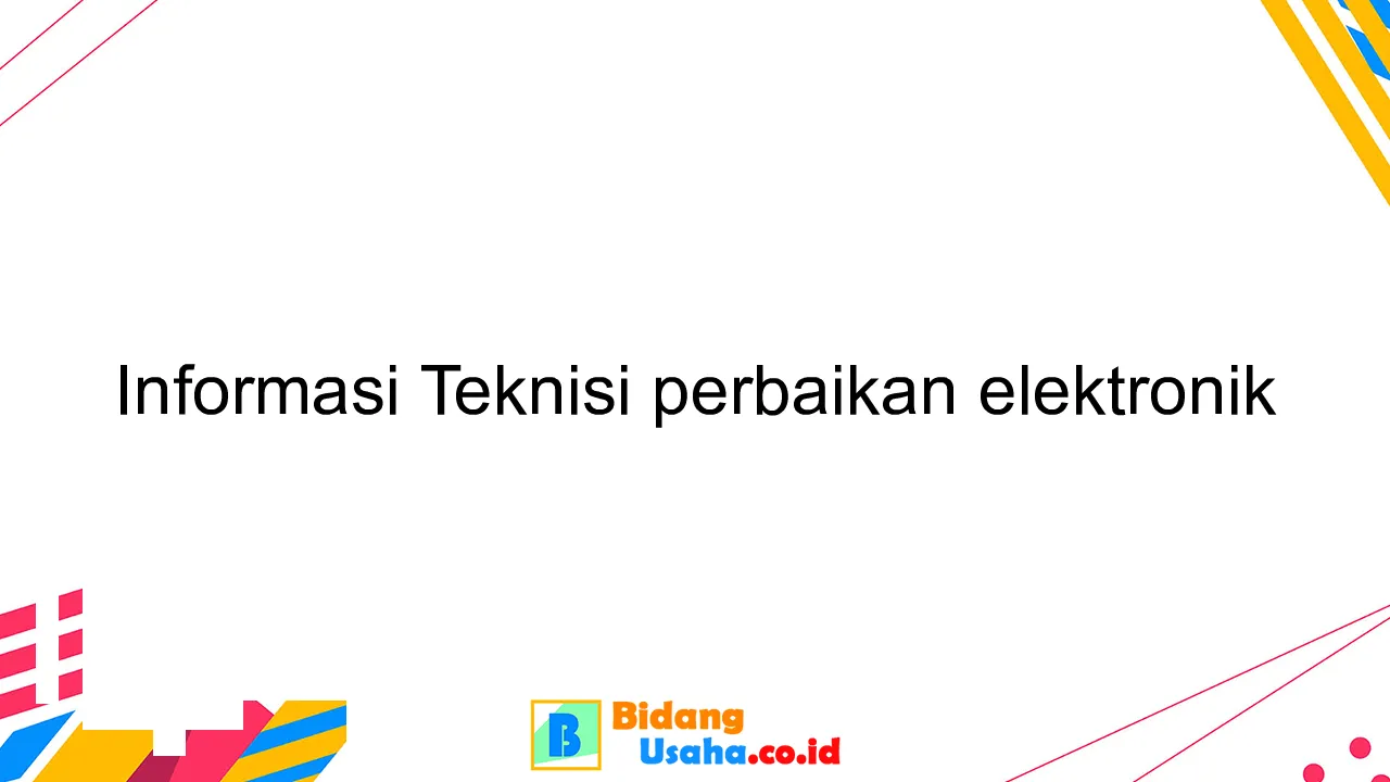Mengapa Perbaikan Elektronik Cilacap Harus Dimulai dari Berkah Elektronik Servis